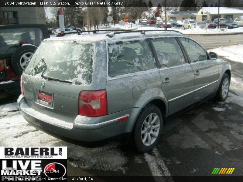 Fresco Green Metallic / Grey 2004 Volkswagen Passat GLS Wagon