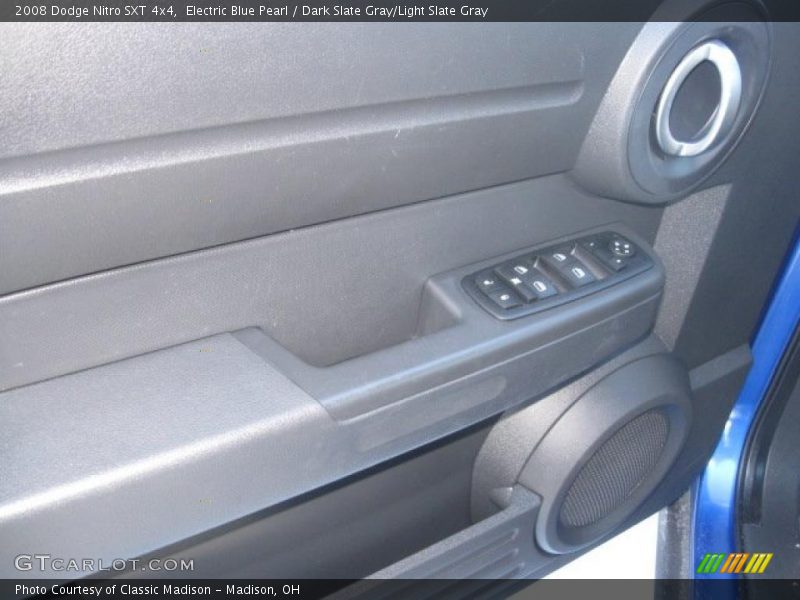 Electric Blue Pearl / Dark Slate Gray/Light Slate Gray 2008 Dodge Nitro SXT 4x4