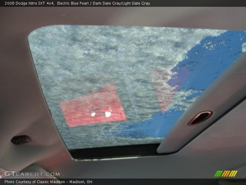 Electric Blue Pearl / Dark Slate Gray/Light Slate Gray 2008 Dodge Nitro SXT 4x4