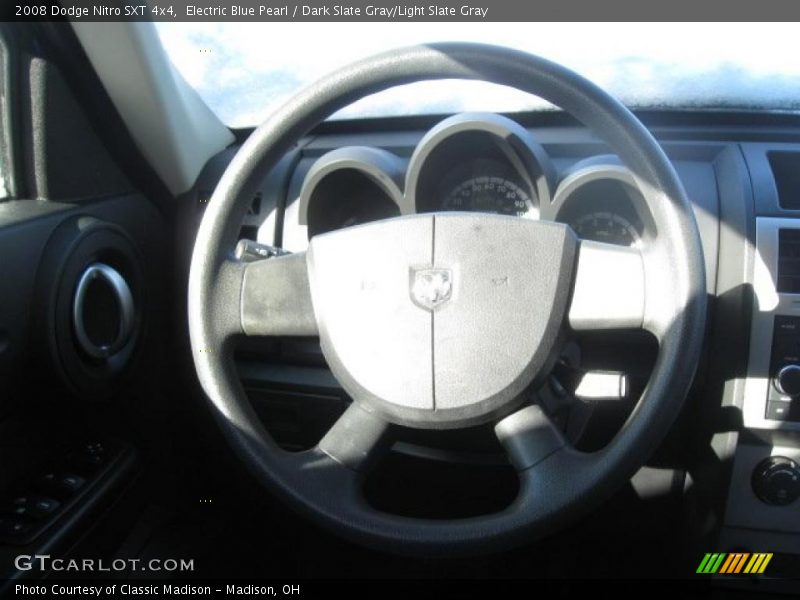Electric Blue Pearl / Dark Slate Gray/Light Slate Gray 2008 Dodge Nitro SXT 4x4