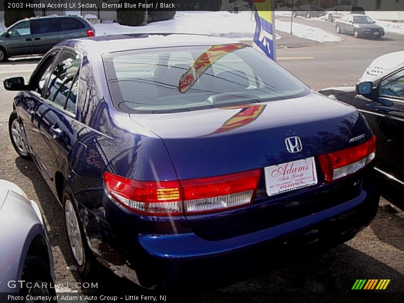 Eternal Blue Pearl / Black 2003 Honda Accord LX Sedan
