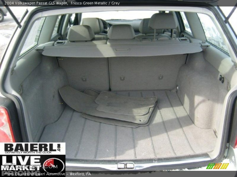 Fresco Green Metallic / Grey 2004 Volkswagen Passat GLS Wagon