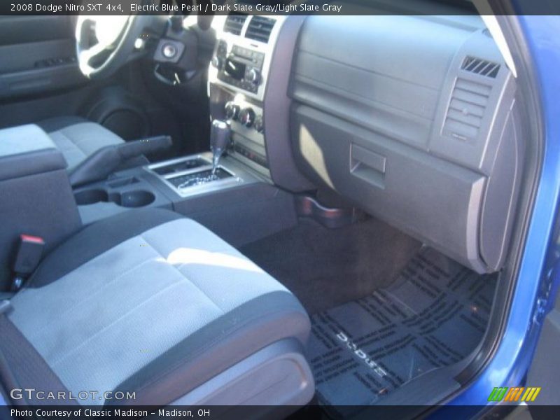 Electric Blue Pearl / Dark Slate Gray/Light Slate Gray 2008 Dodge Nitro SXT 4x4