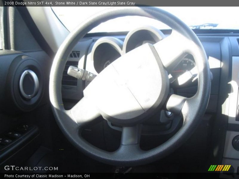 Stone White / Dark Slate Gray/Light Slate Gray 2008 Dodge Nitro SXT 4x4
