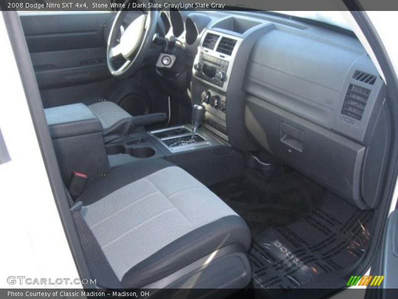 Stone White / Dark Slate Gray/Light Slate Gray 2008 Dodge Nitro SXT 4x4