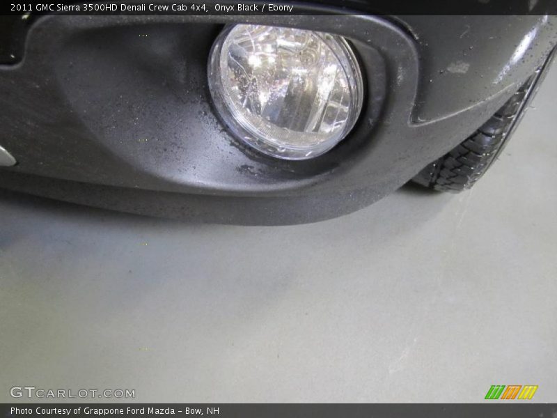 Onyx Black / Ebony 2011 GMC Sierra 3500HD Denali Crew Cab 4x4