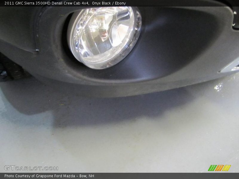 Onyx Black / Ebony 2011 GMC Sierra 3500HD Denali Crew Cab 4x4
