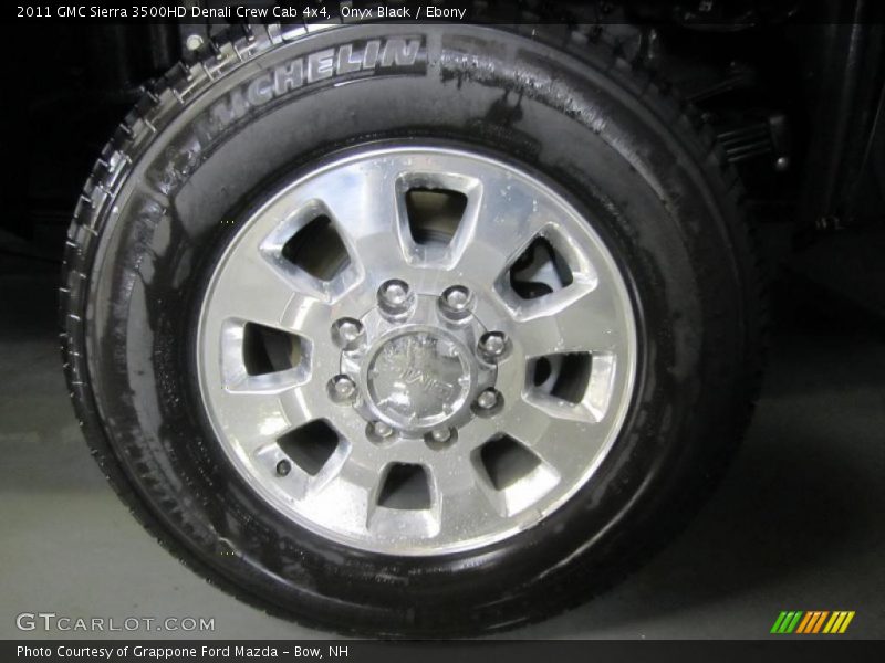 Onyx Black / Ebony 2011 GMC Sierra 3500HD Denali Crew Cab 4x4