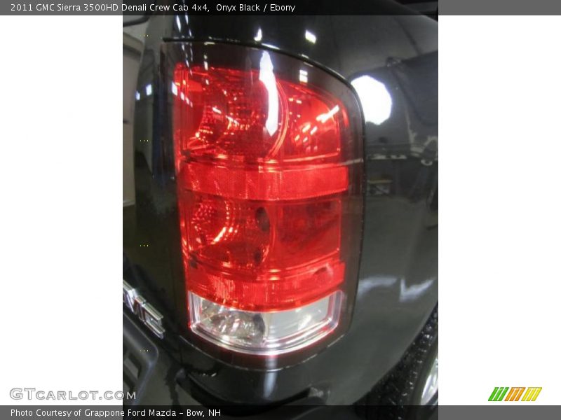 Onyx Black / Ebony 2011 GMC Sierra 3500HD Denali Crew Cab 4x4
