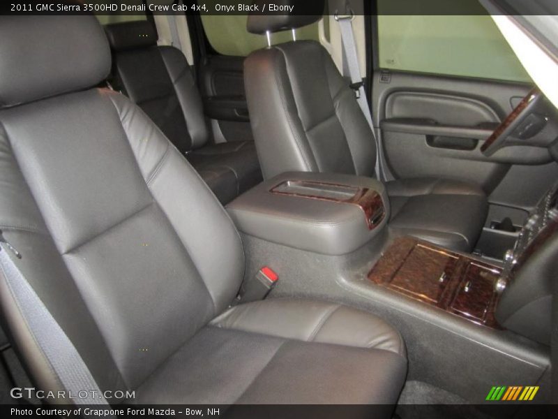 Onyx Black / Ebony 2011 GMC Sierra 3500HD Denali Crew Cab 4x4