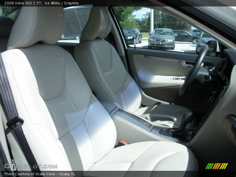 Ice White / Graphite 2008 Volvo S60 2.5T