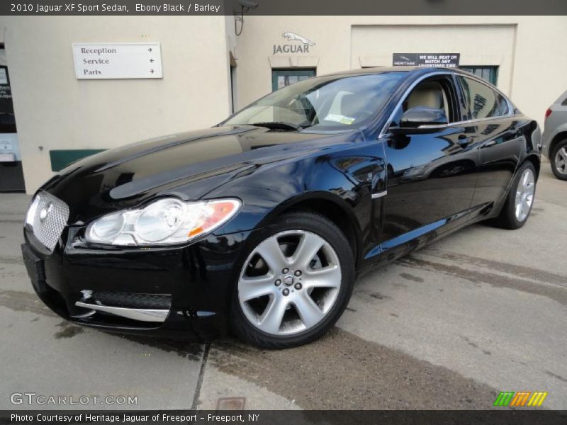 Front 3/4 View of 2010 XF Sport Sedan
