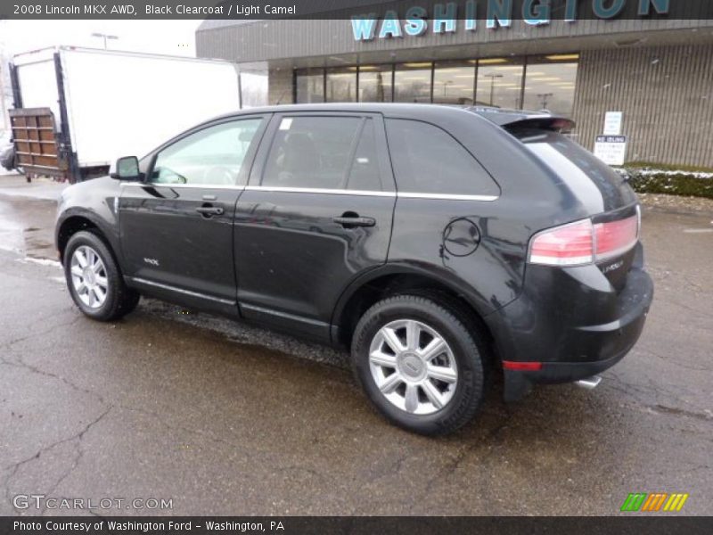 Black Clearcoat / Light Camel 2008 Lincoln MKX AWD
