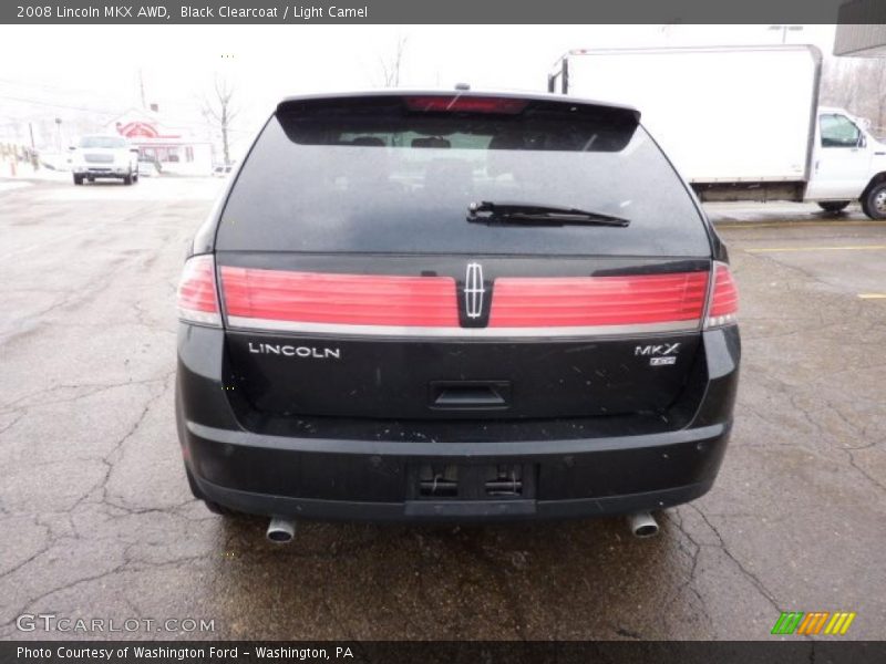Black Clearcoat / Light Camel 2008 Lincoln MKX AWD