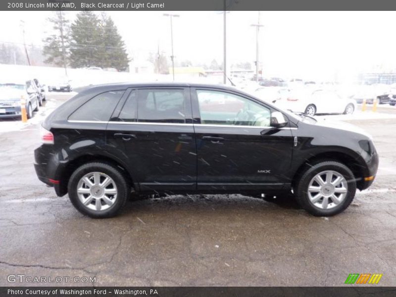 Black Clearcoat / Light Camel 2008 Lincoln MKX AWD