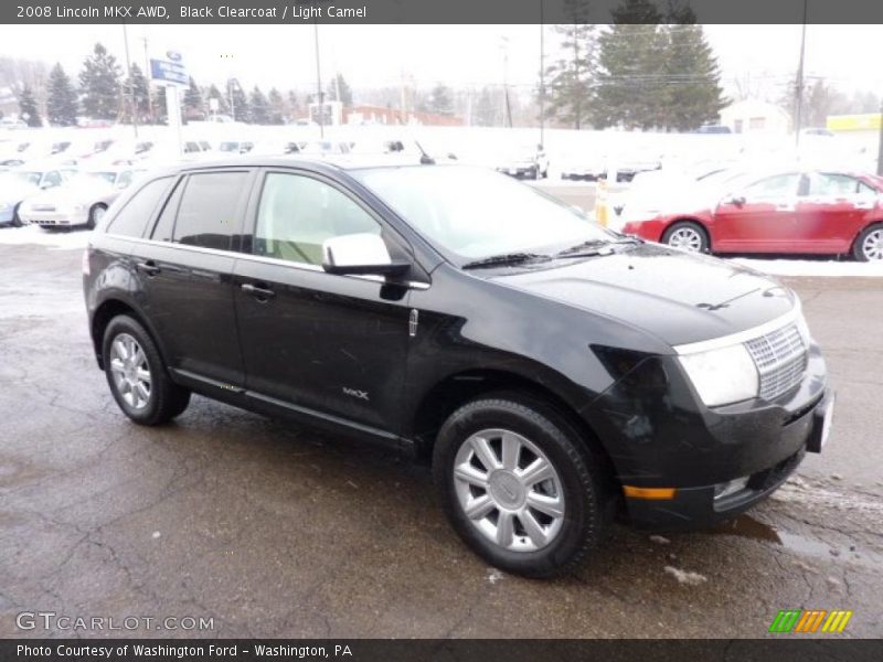 Black Clearcoat / Light Camel 2008 Lincoln MKX AWD