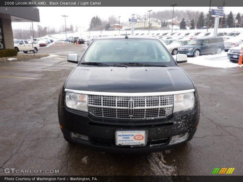 Black Clearcoat / Light Camel 2008 Lincoln MKX AWD