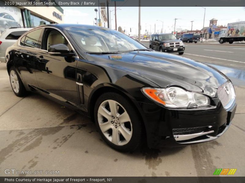 Front 3/4 View of 2010 XF Sport Sedan