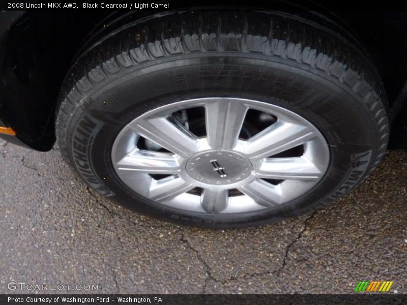 Black Clearcoat / Light Camel 2008 Lincoln MKX AWD