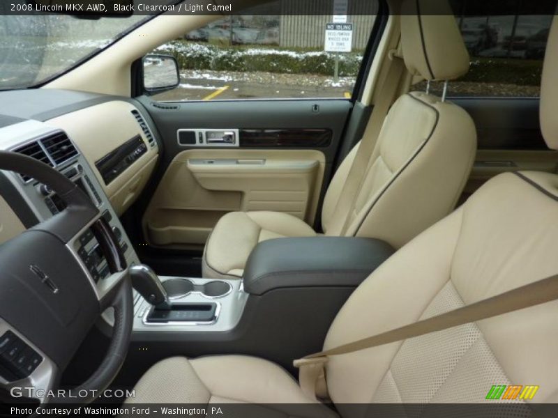 Black Clearcoat / Light Camel 2008 Lincoln MKX AWD