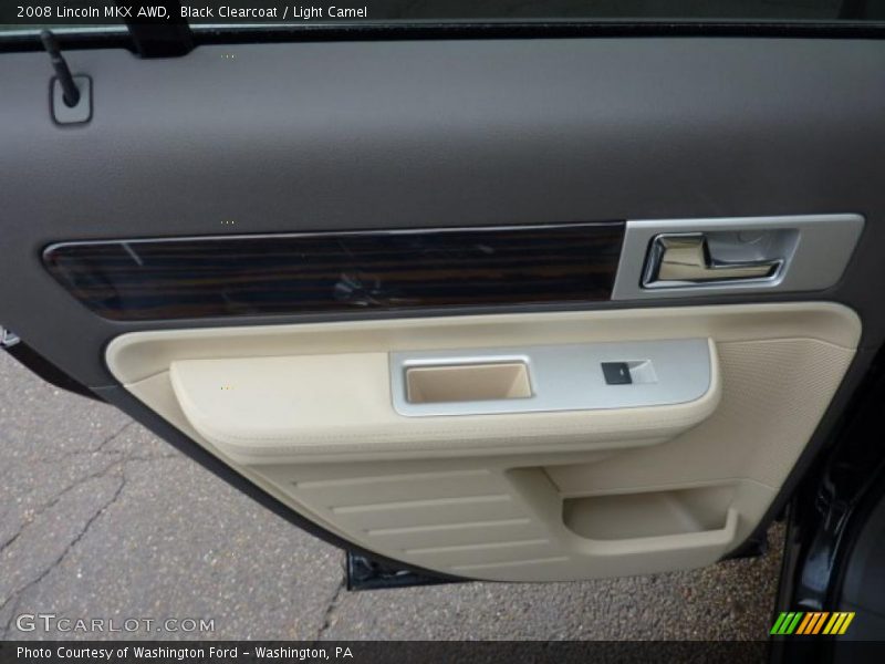 Black Clearcoat / Light Camel 2008 Lincoln MKX AWD