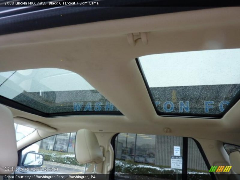 Black Clearcoat / Light Camel 2008 Lincoln MKX AWD