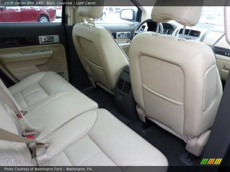 Black Clearcoat / Light Camel 2008 Lincoln MKX AWD