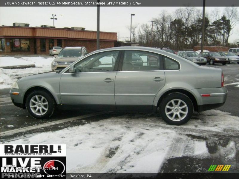 Stonehenge Grey Metallic / Grey 2004 Volkswagen Passat GLS 4Motion Sedan