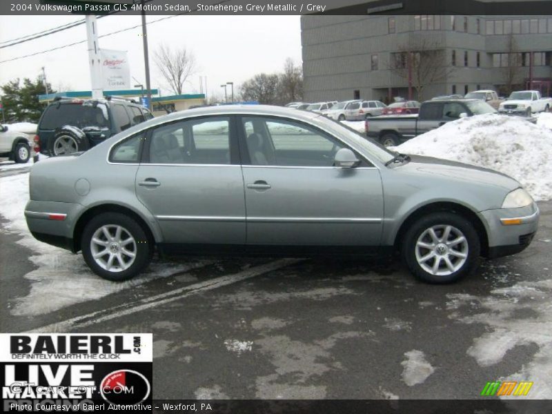 Stonehenge Grey Metallic / Grey 2004 Volkswagen Passat GLS 4Motion Sedan