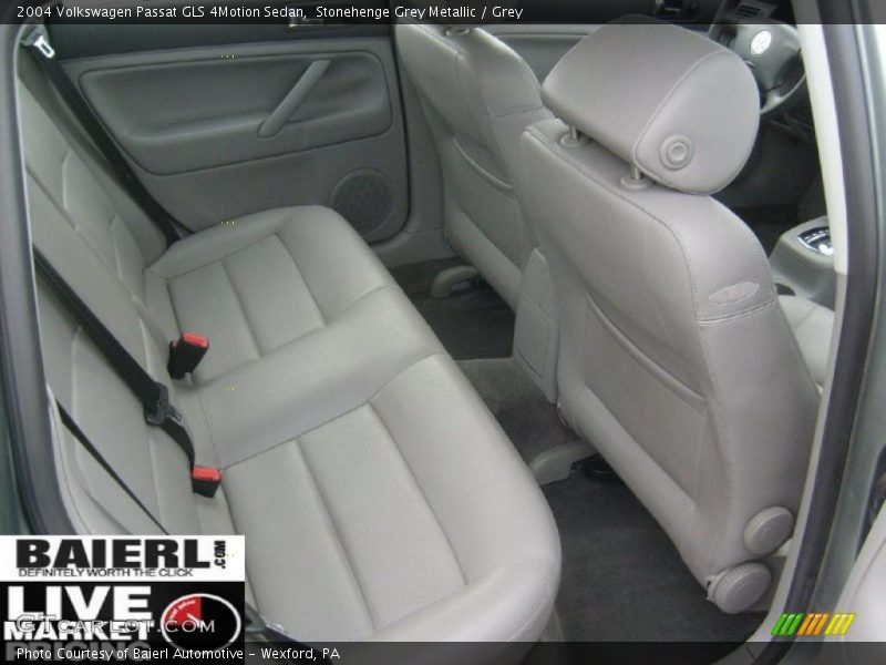 Stonehenge Grey Metallic / Grey 2004 Volkswagen Passat GLS 4Motion Sedan