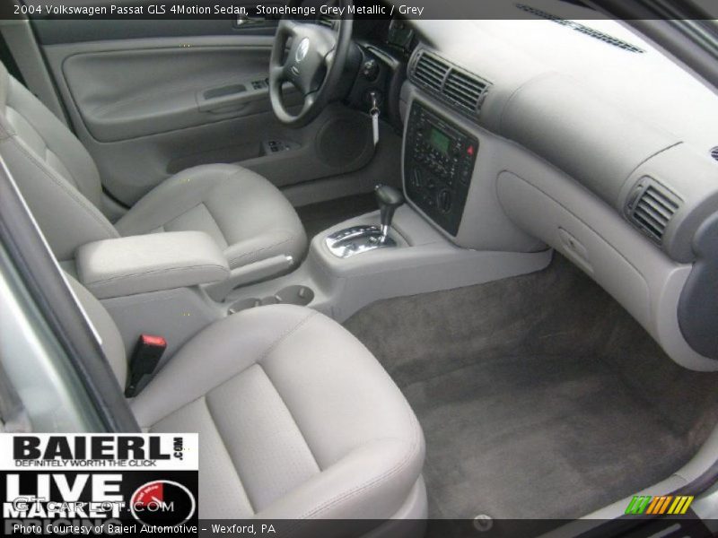 Stonehenge Grey Metallic / Grey 2004 Volkswagen Passat GLS 4Motion Sedan