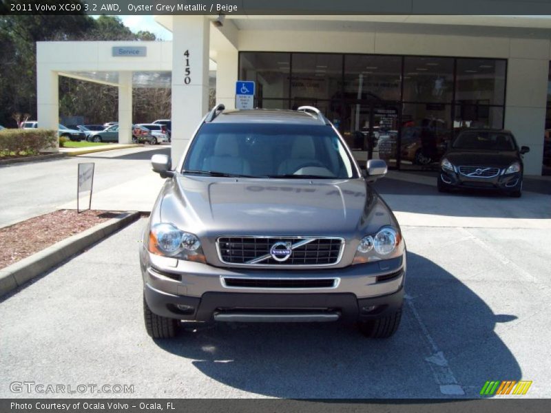 Oyster Grey Metallic / Beige 2011 Volvo XC90 3.2 AWD