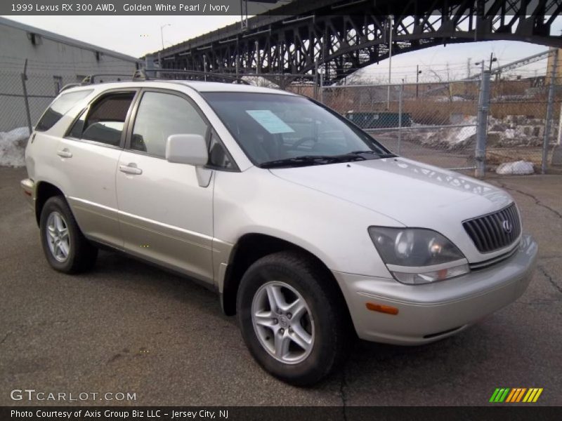 Golden White Pearl / Ivory 1999 Lexus RX 300 AWD