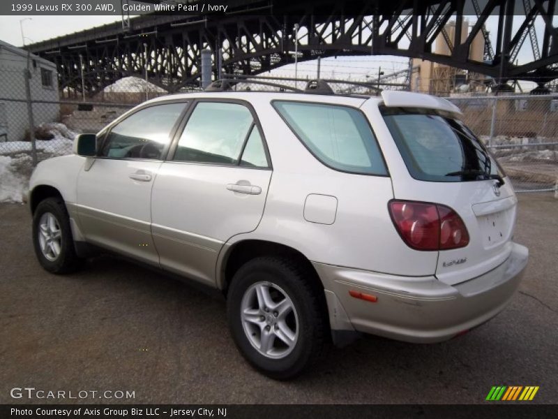 Golden White Pearl / Ivory 1999 Lexus RX 300 AWD