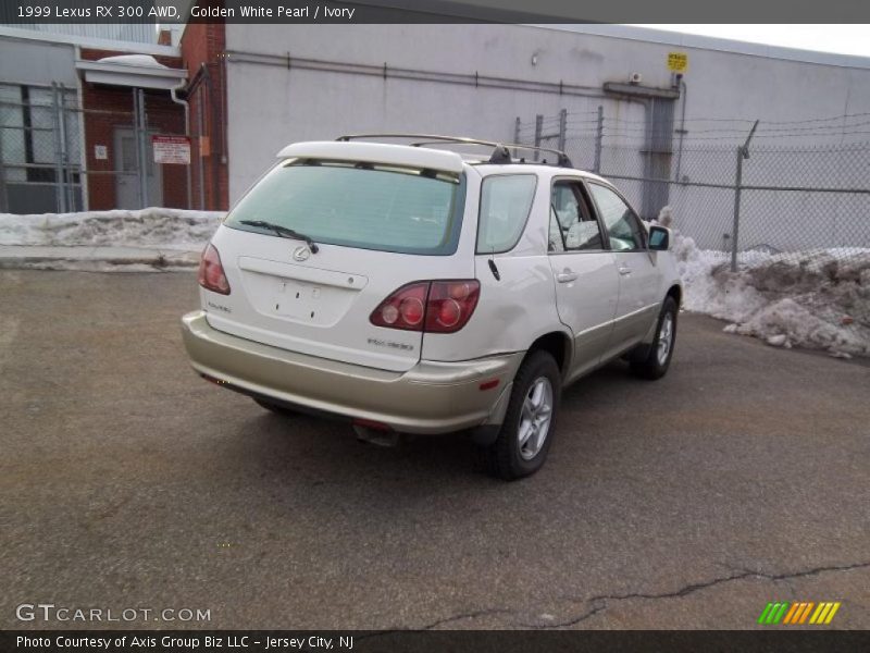 Golden White Pearl / Ivory 1999 Lexus RX 300 AWD