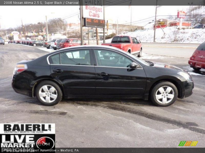 Super Black / Charcoal 2008 Nissan Altima 2.5 S