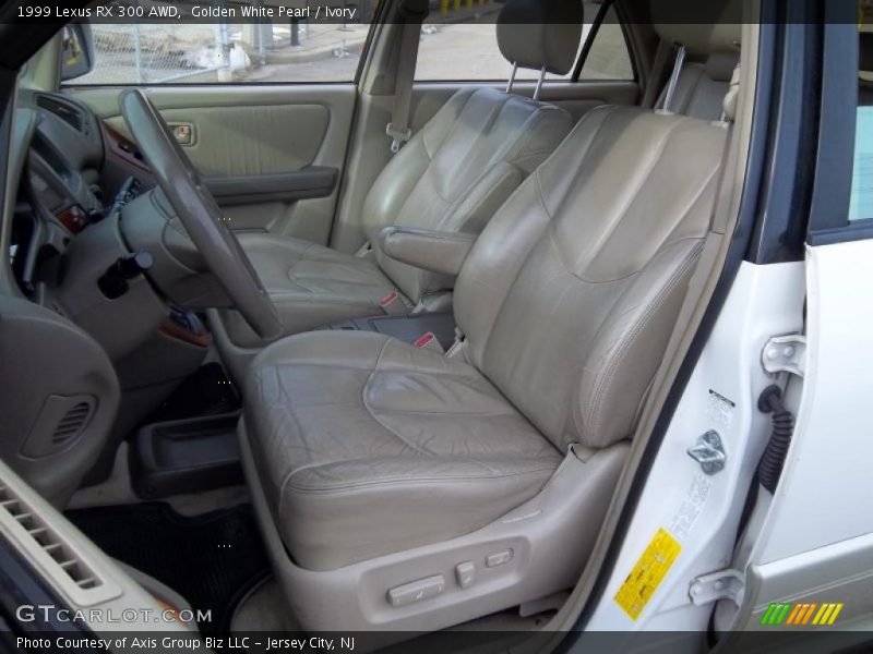 Golden White Pearl / Ivory 1999 Lexus RX 300 AWD