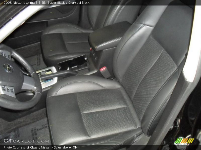 Super Black / Charcoal Black 2008 Nissan Maxima 3.5 SE