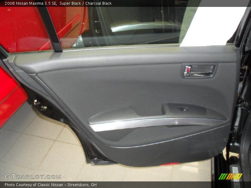 Super Black / Charcoal Black 2008 Nissan Maxima 3.5 SE