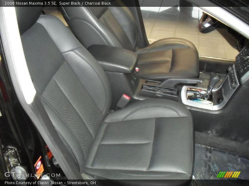 Super Black / Charcoal Black 2008 Nissan Maxima 3.5 SE