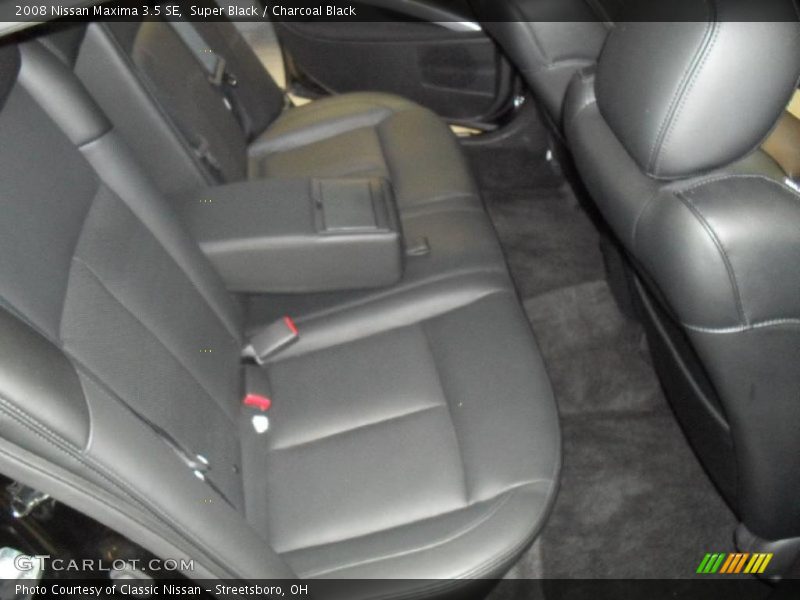 Super Black / Charcoal Black 2008 Nissan Maxima 3.5 SE