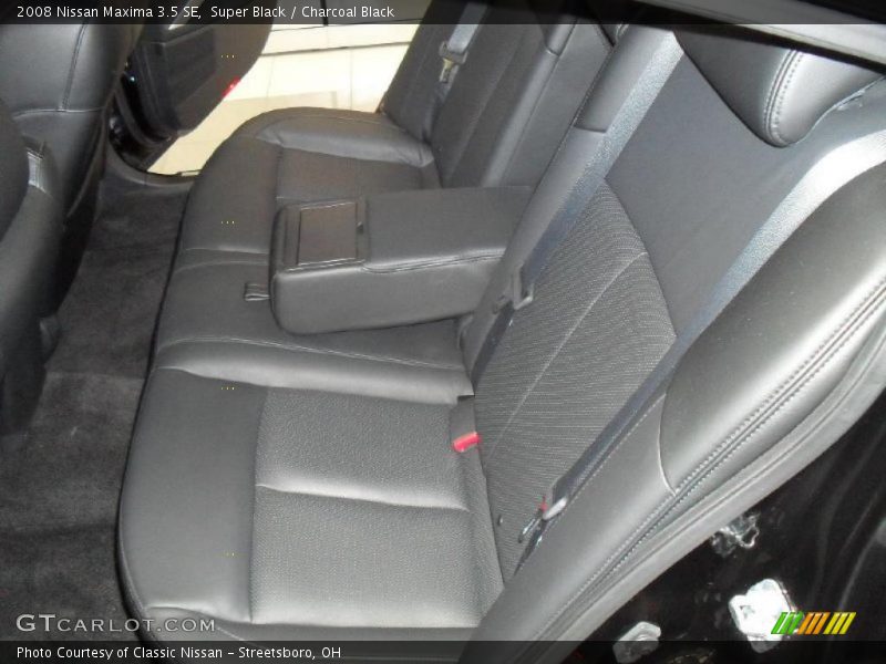 Super Black / Charcoal Black 2008 Nissan Maxima 3.5 SE