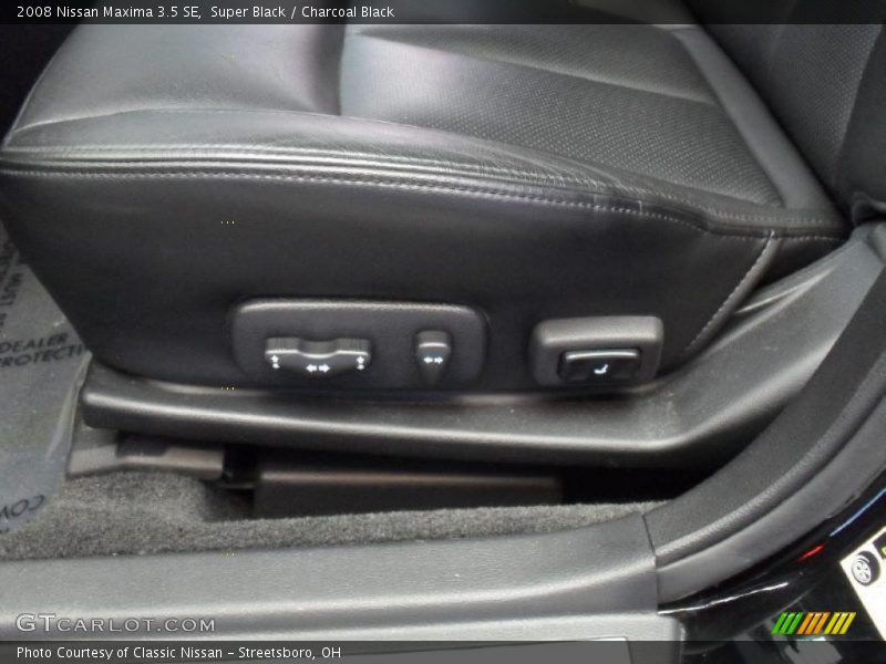 Super Black / Charcoal Black 2008 Nissan Maxima 3.5 SE