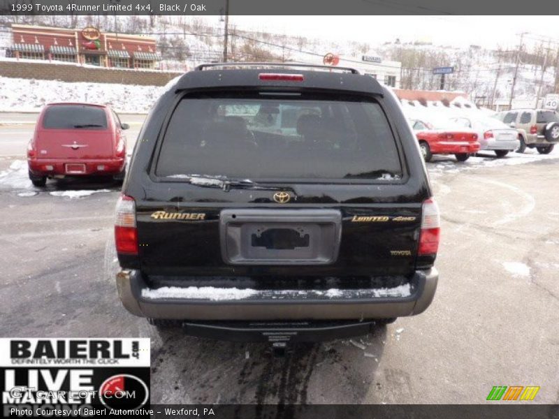 Black / Oak 1999 Toyota 4Runner Limited 4x4