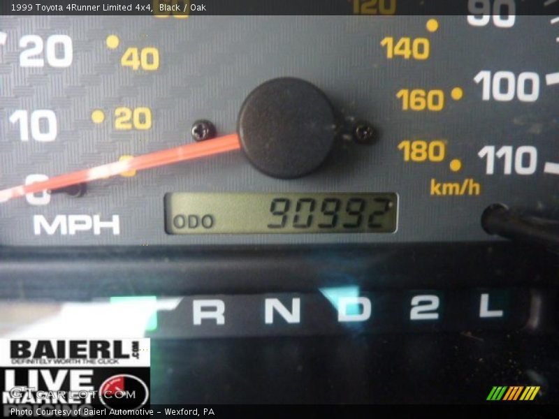 Black / Oak 1999 Toyota 4Runner Limited 4x4
