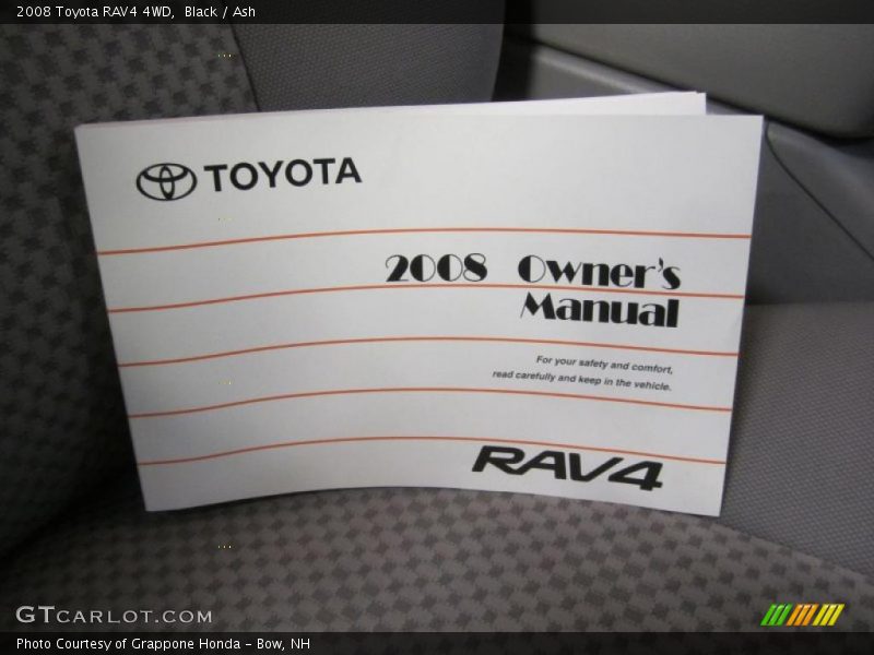 Black / Ash 2008 Toyota RAV4 4WD