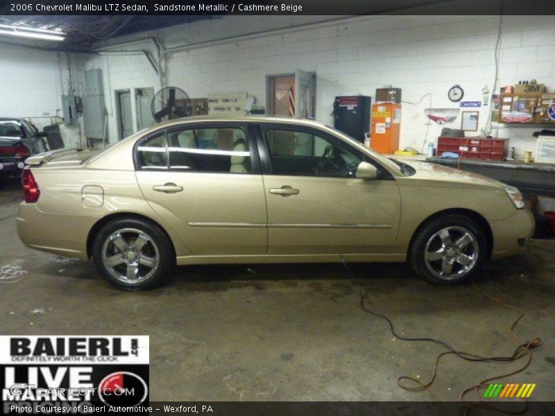 Sandstone Metallic / Cashmere Beige 2006 Chevrolet Malibu LTZ Sedan