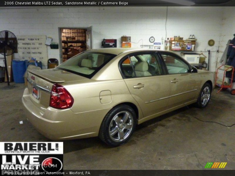 Sandstone Metallic / Cashmere Beige 2006 Chevrolet Malibu LTZ Sedan