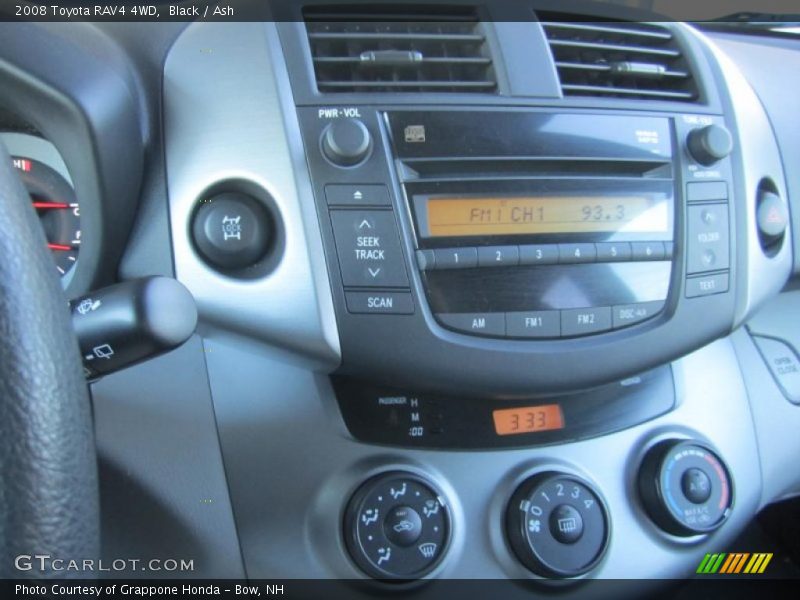 Black / Ash 2008 Toyota RAV4 4WD