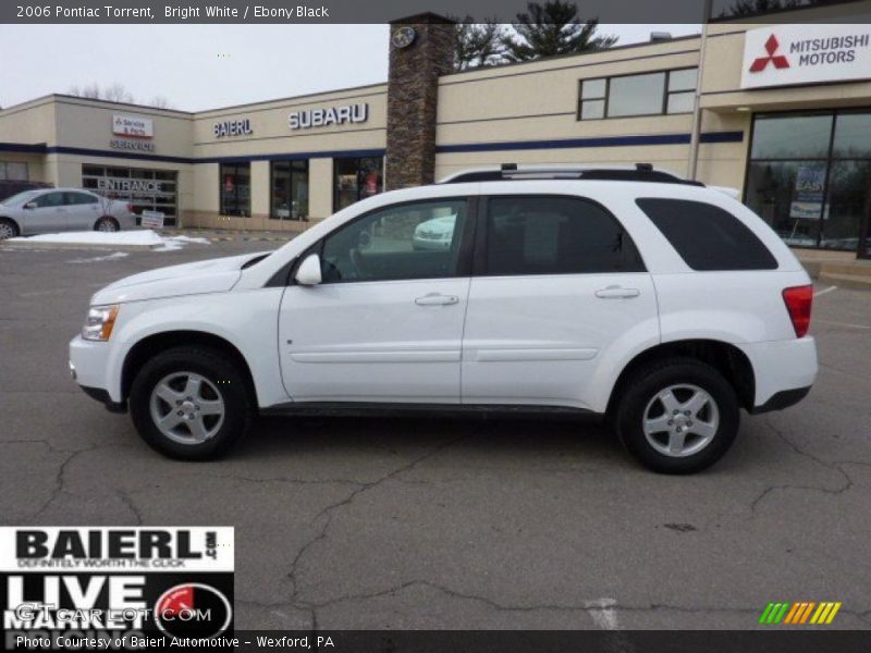 Bright White / Ebony Black 2006 Pontiac Torrent